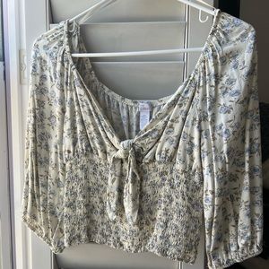 Floral Top In Size  M